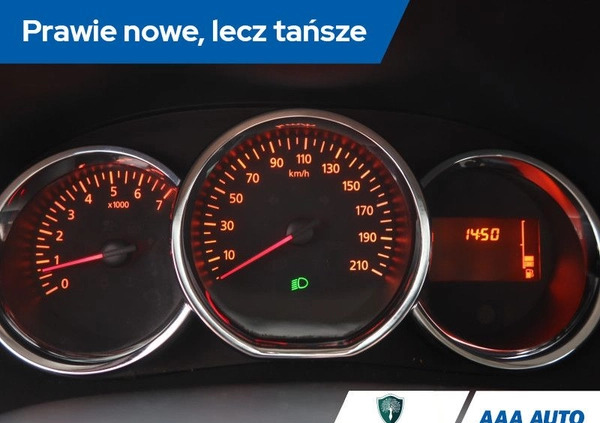 Dacia Lodgy cena 35000 przebieg: 157255, rok produkcji 2015 z Prochowice małe 121